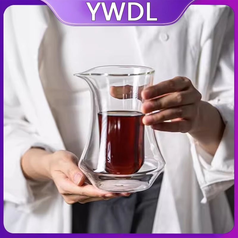Coffee And Tea Glass - YWDL 300ml Dwuwarstwowy Szklany Dzbanek do