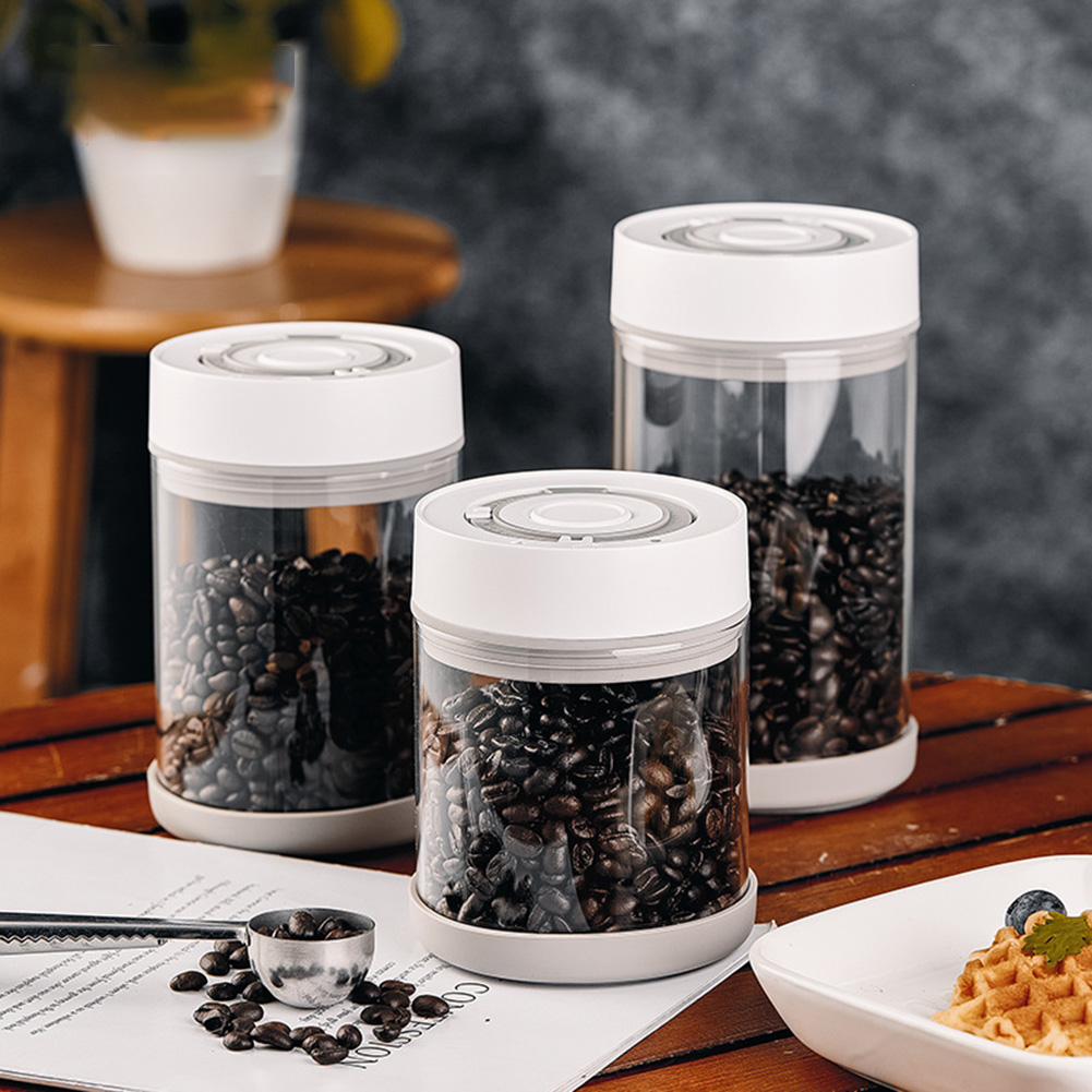 Coffee And Tea Glass - Słoik na kawę ze szkła odpornego