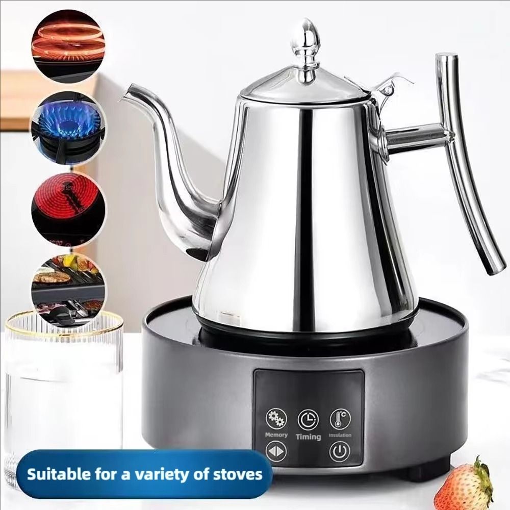 Coffee Tea Uses - Czajnik ze stali nierdzewnej z filtrem,