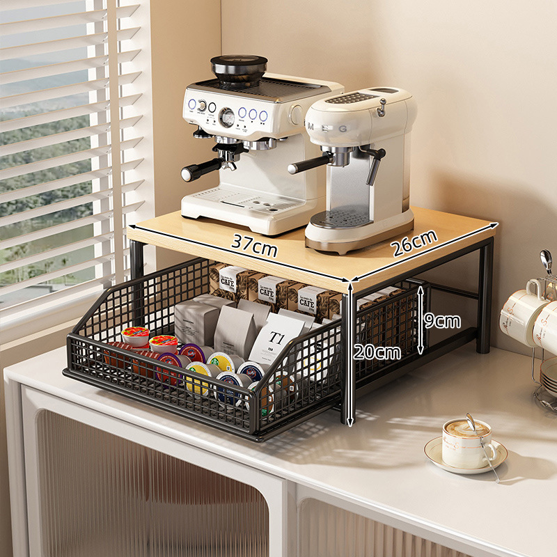 Coffee Tea Drawer Organizer - Półka na ekspres do kawy z