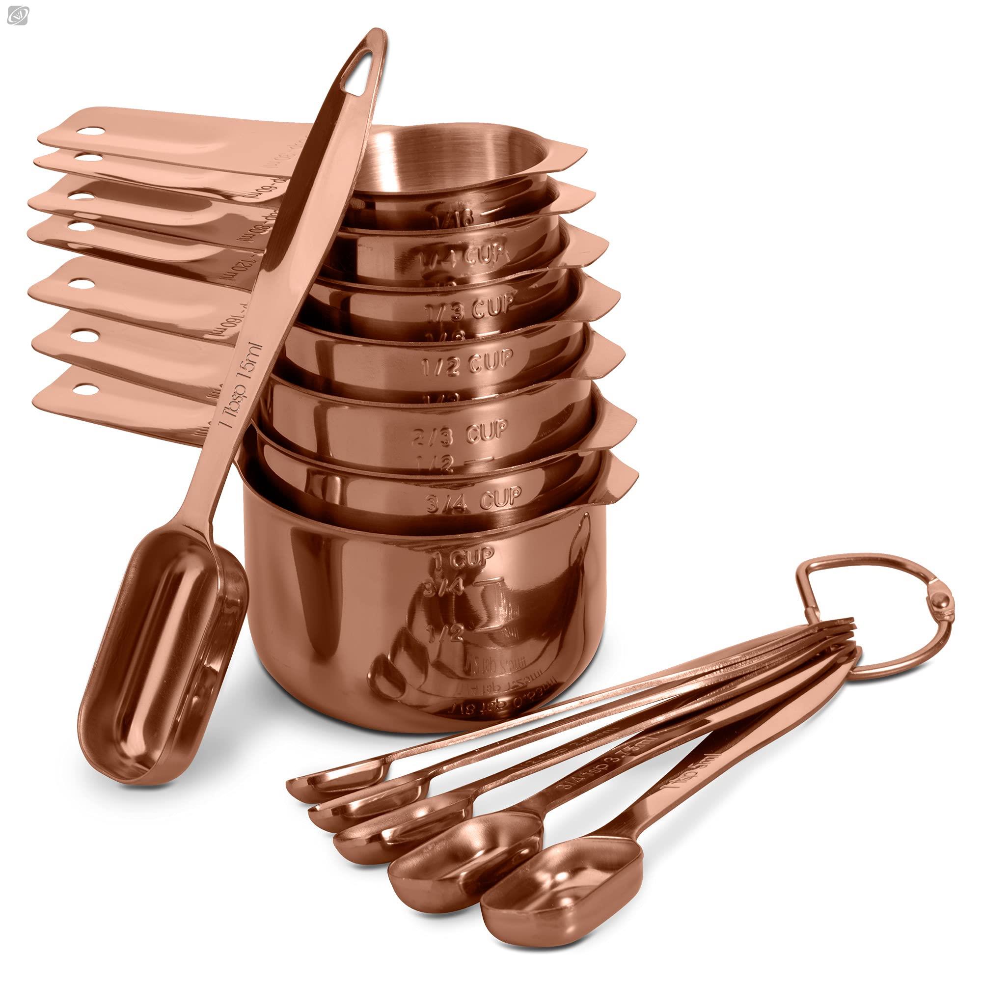 Coffee Tea And Sugar Canister Set - 13 sztuk zestaw łyżek z miarką