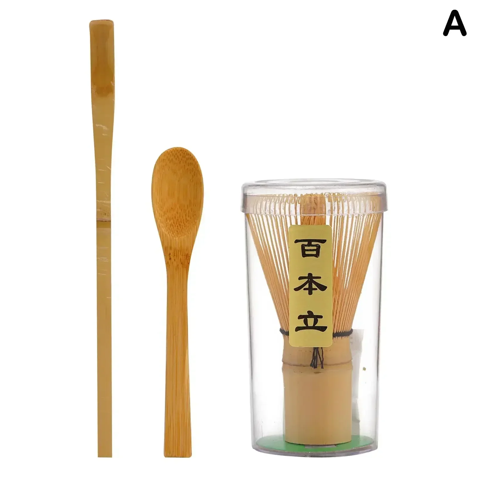 Matcha Whisk Set - Zestaw do Matcha: 3 sztuki, ręcznie