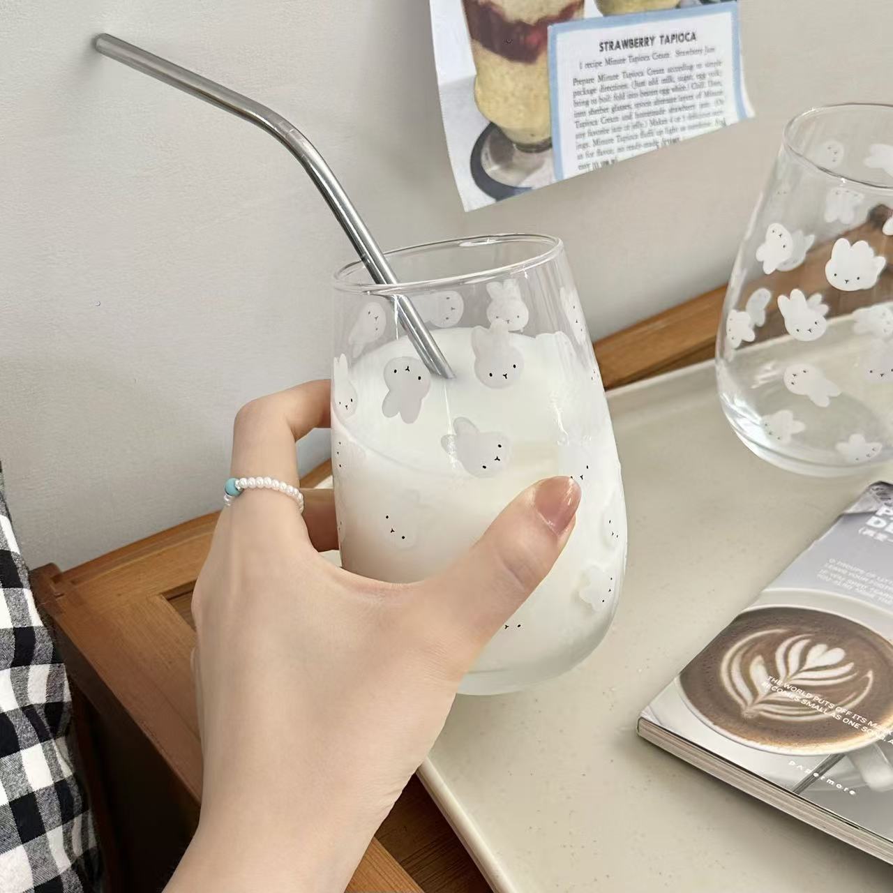 Uroczy szklany kubek z nadruki – Coffee And Tea Glass recenzja i cena