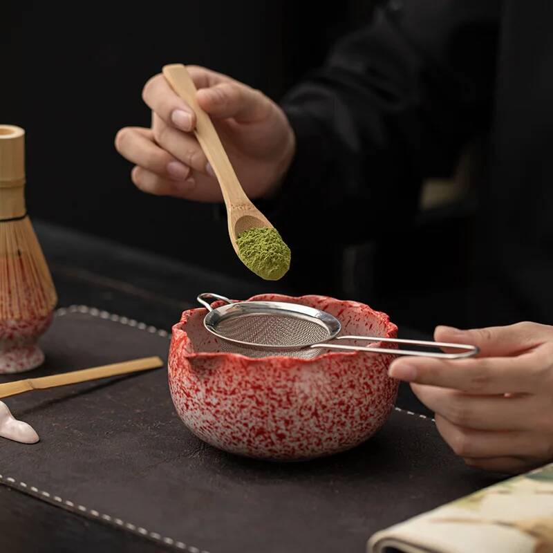 1/2/4/8 SZT. (Okrągły Brzeg w  – Matcha Whisk Set recenzja i cena