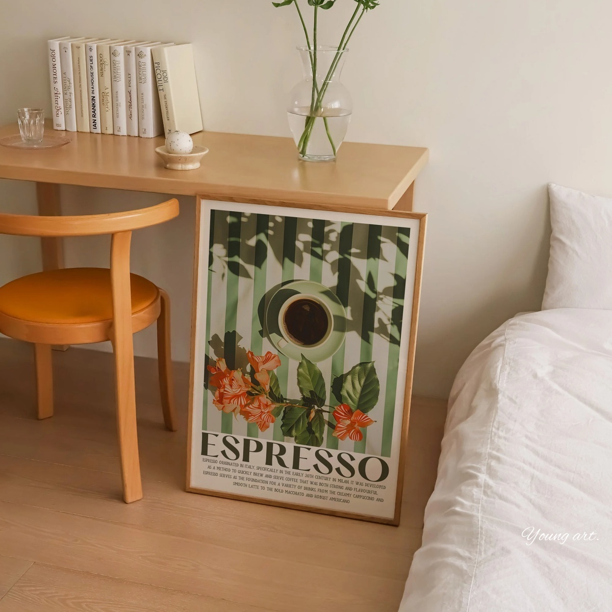 Plakat na płótnie z włoską kaw – Coffee Tea Poster recenzja i cena
