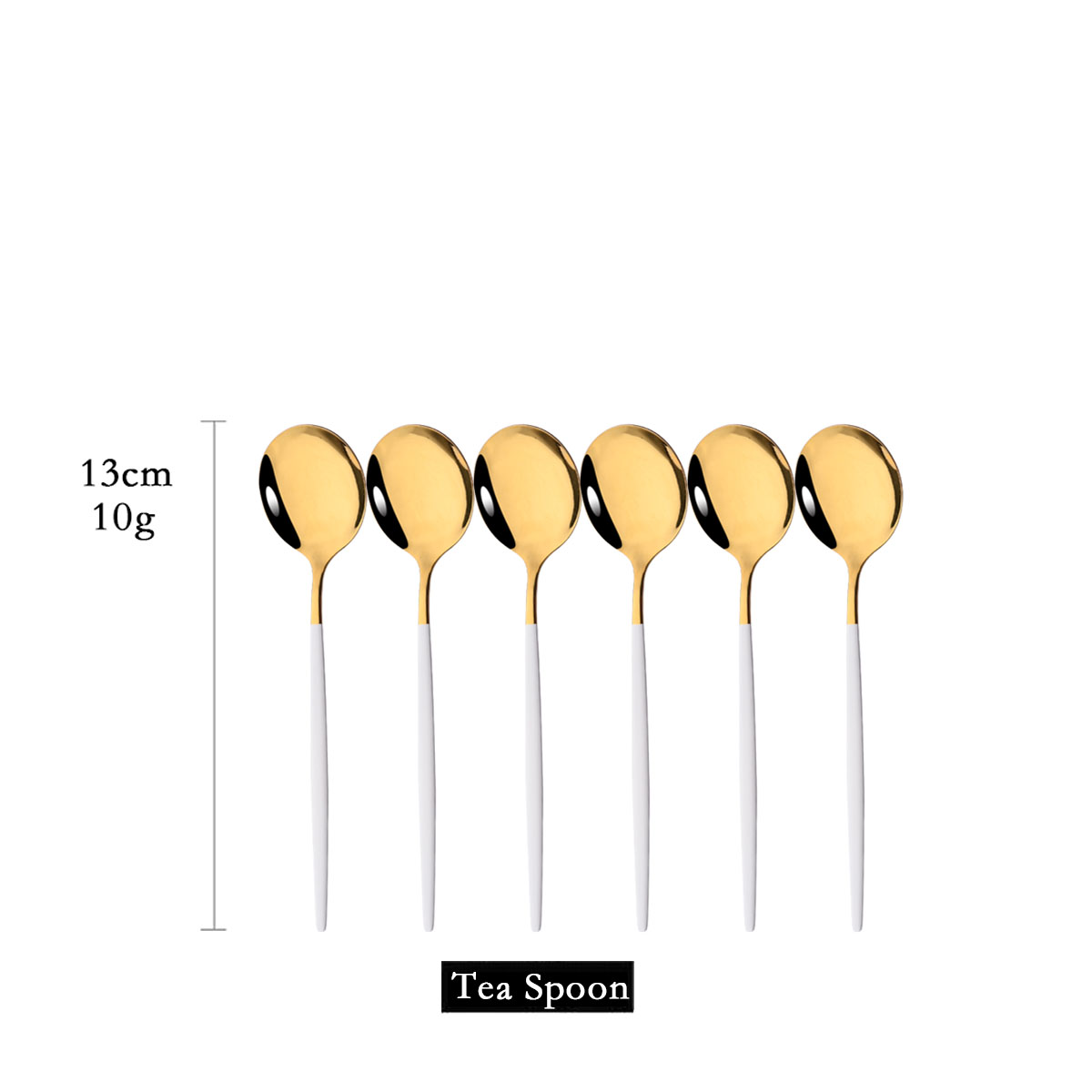 6Pcs Lustrzana łyżeczka do her – Coffee Tea And Sugar Canister Set recenzja i cena