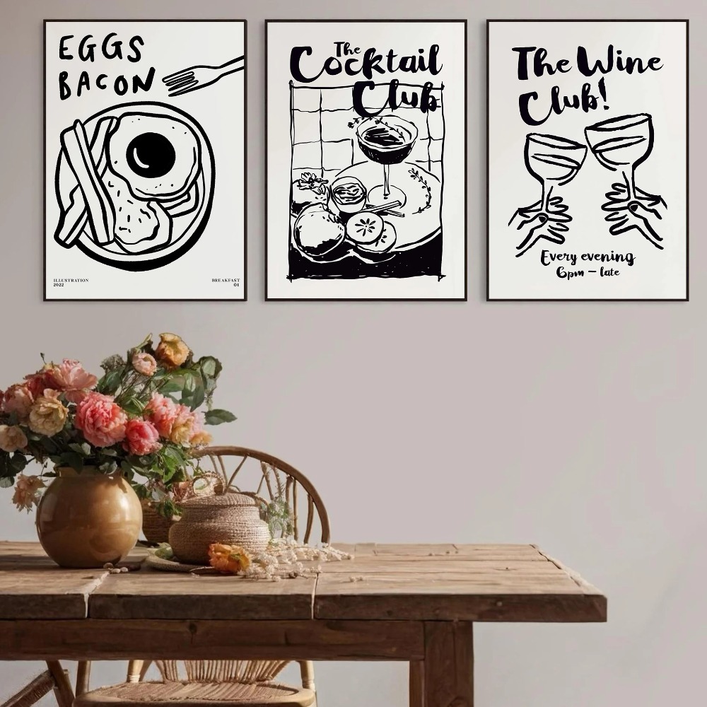 Plakat na płótnie w stylu retr – Coffee Tea Poster recenzja i cena
