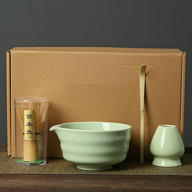 4 szt./zestaw Japoński Ceramic – Matcha Whisk Set recenzja i cena