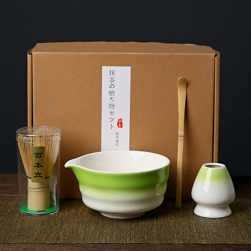4 szt./zestaw Japoński Ceramic – Matcha Whisk Set recenzja i cena