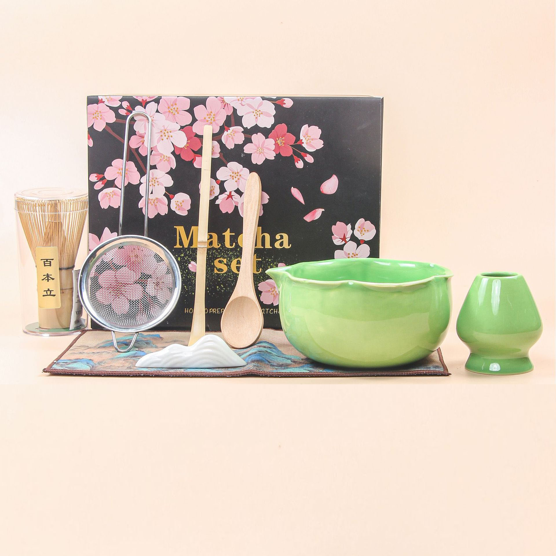 Japoński zestaw do herbaty Mat – Matcha Whisk Set recenzja i cena