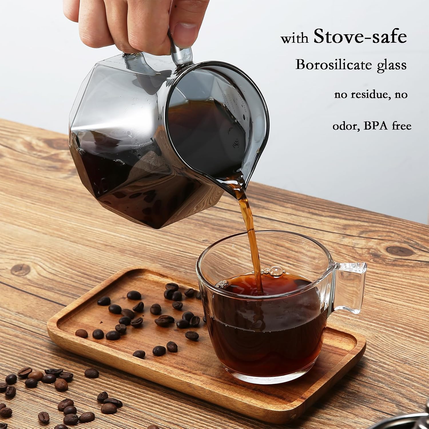 Szklany dzbanek do kawy Magpie – Coffee And Tea Glass recenzja i cena