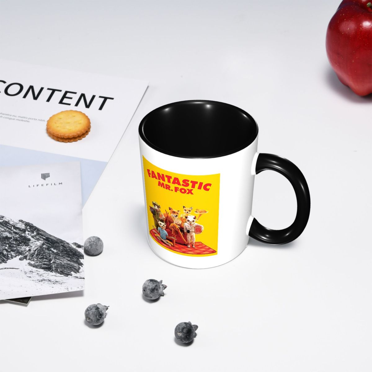 Fantastyczny Kubek z Plakatem  – Coffee Tea Poster recenzja i cena