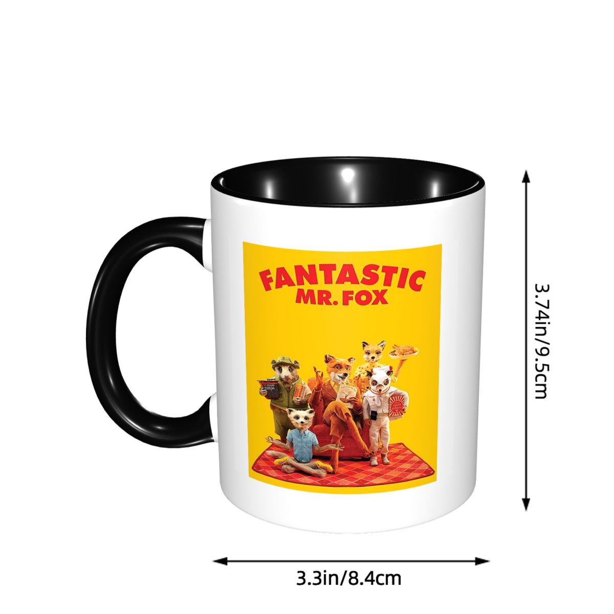 Fantastyczny Kubek z Plakatem  – Coffee Tea Poster recenzja i cena