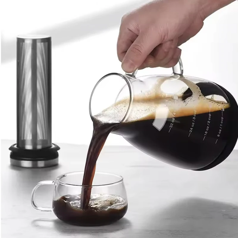 Szklany dzbanek do espresso i  – Coffee And Tea Glass recenzja i cena