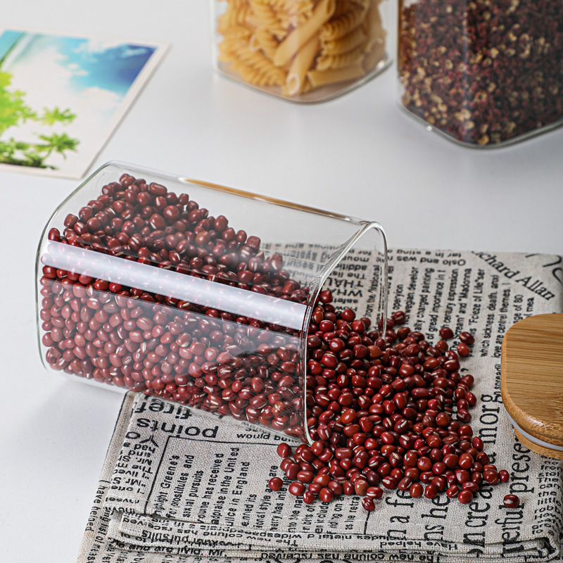 Szklane puszki bambusowe przez – Coffee Tea Drawer Organizer recenzja i cena